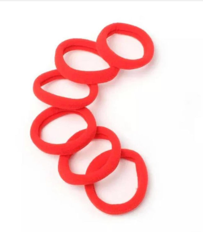 Picture of 56762 RED JERSEY ELASTICS 8MM THICK